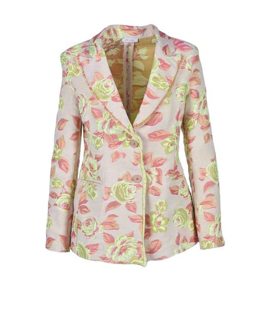 Motel White Textured Jacket