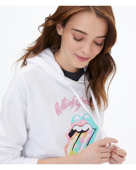 Rolling stones hot sale hoodie topshop