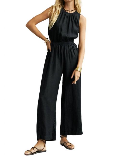 Velvet By Graham & Spencer Black Vivi Cut-Out Jumpsuit