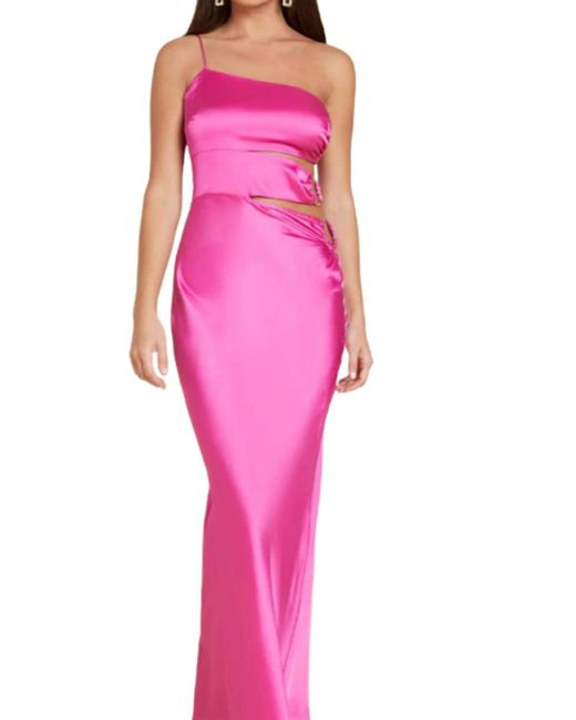 knee length dresses for ladies Siracusa Dress Burgundy