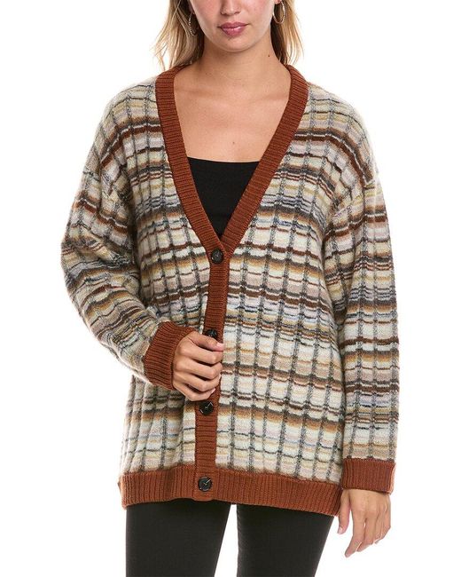 Missoni Black Mohair & Wool-Blend Cardigan