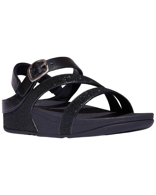 Fitflop Blue Glitter Sandal