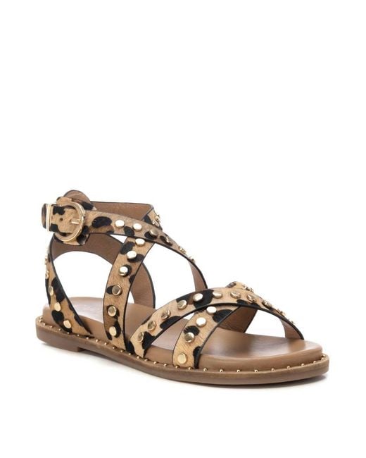 Xti Brown Carmela Sandals