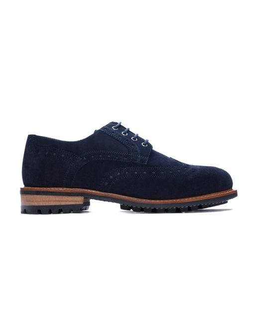 Anthony Veer Blue Richard Wingtip Oxford for men