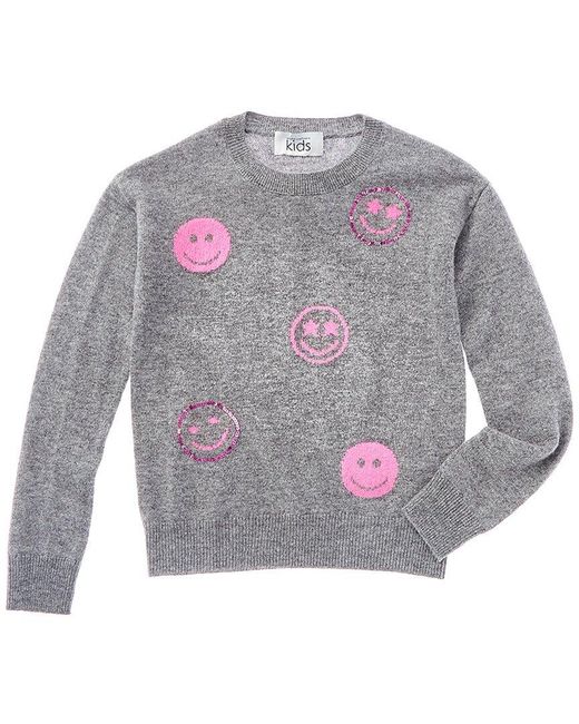 Pull Justice Noël Santa Smiley à Paillettes – Taille 18 Teens, Occasion Très Bon état