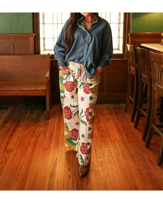 Layerz Clothing Orange Pendleton Pant