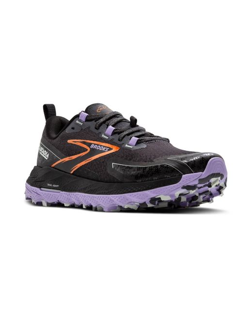 Brooks Black Cascadia 18 Trail-Running Shoes