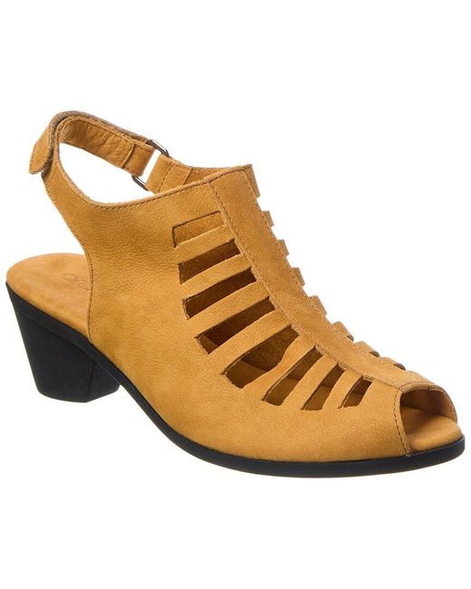 Arche Brown Soexor Leather Sandal