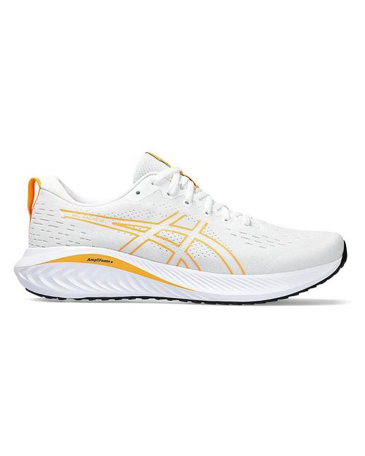 Asics White Gel-excite 10 Fitness Workout Running & Training Shoes for men