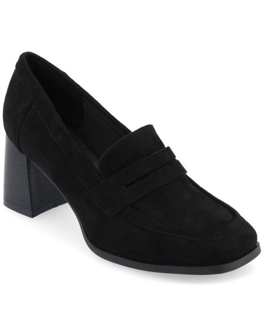 Journee Collection Black Collection Tru Comfort Foam Wide Width Malleah Pumps