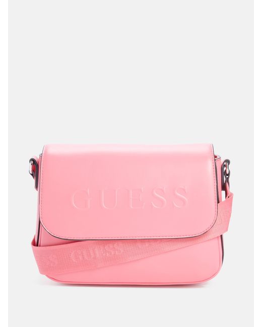 Guess Factory Pink Peters Crossbody