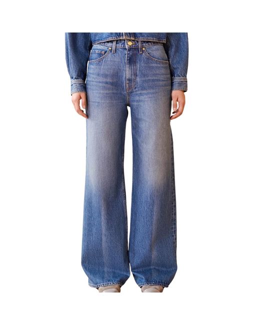 Ulla Johnson Blue The Willow Jean