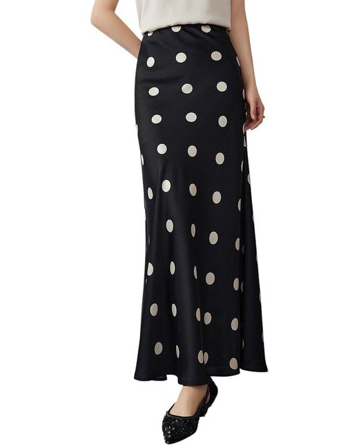 OUNIXUE Black Skirt