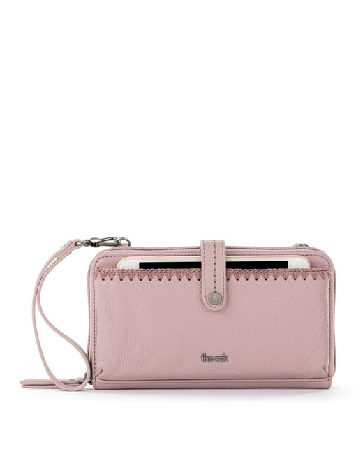 The Sak Pink Iris P Smartphone Crossbody