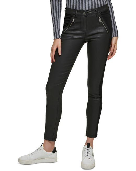 dkny black skinny jeans