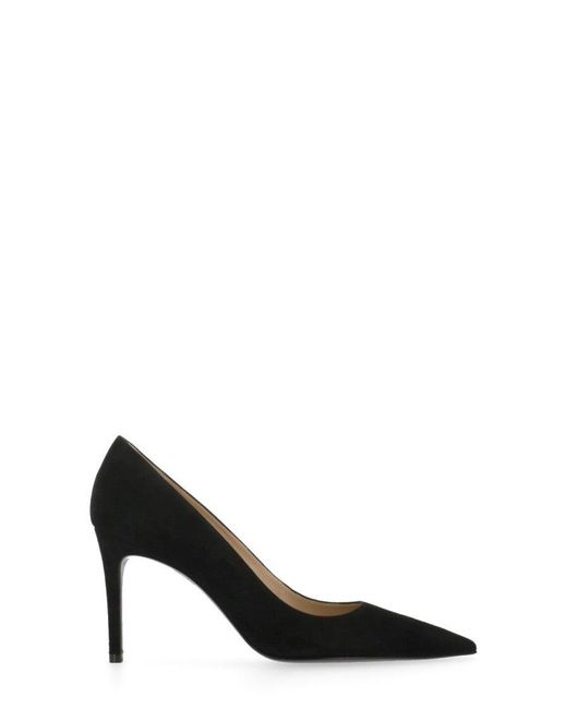 Stuart Weitzman Black Power 85 Decollete