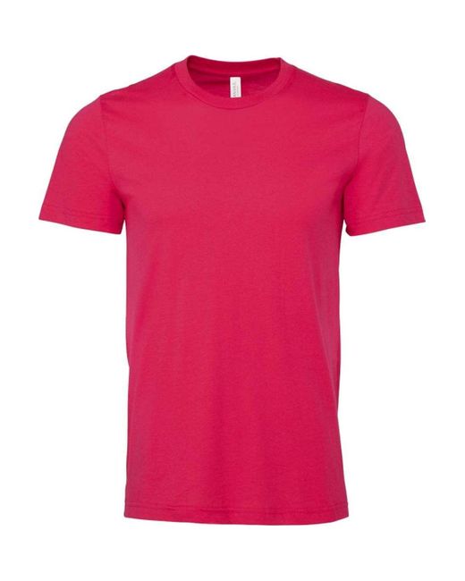 Bella Canvas Pink Jersey Tee