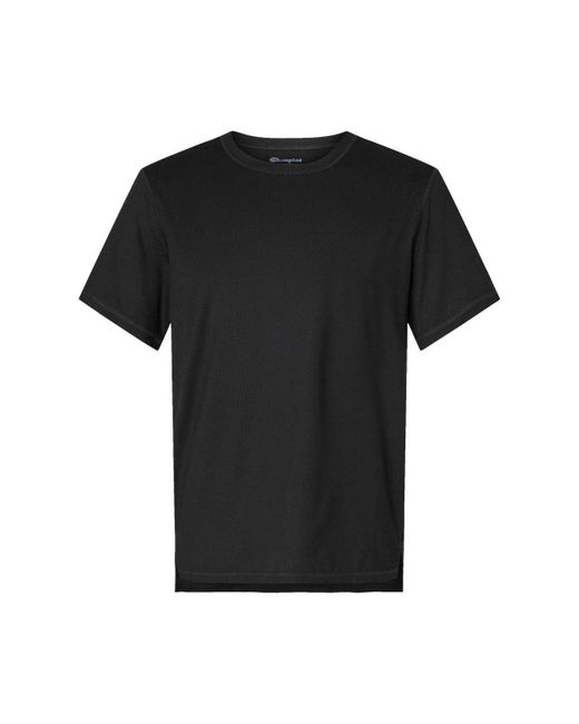 Champion Black Sport T-shirt for men