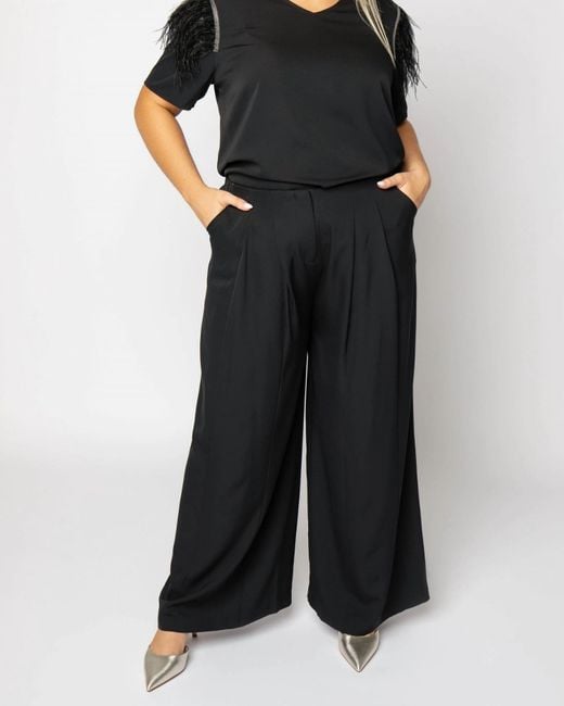 Joh Black Woven Pants