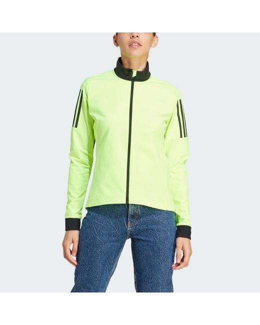 Adidas Green The Cold. Rdy Cycling Jacket