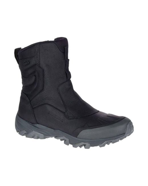 Merrell Blue Coldpack Ice+ 8" Zip Polar Waterproof Boots for men
