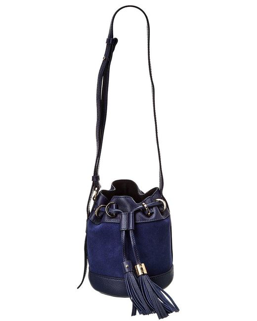 See by Chloe 8 Drawstring Leather Crossbody Bag Black One Size