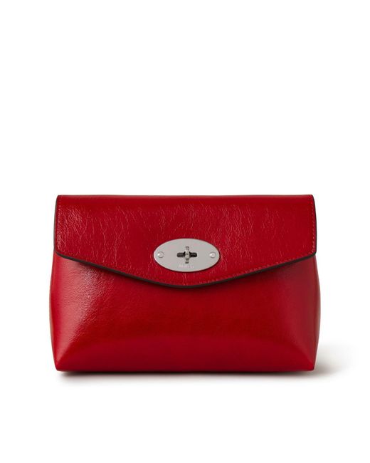 Mulberry Red Darley Cosmetic Pouch