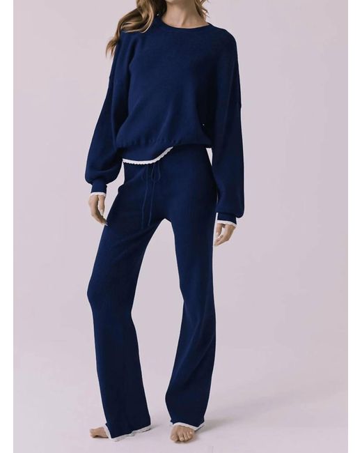 Chaser Brand Blue Rhode Pullover