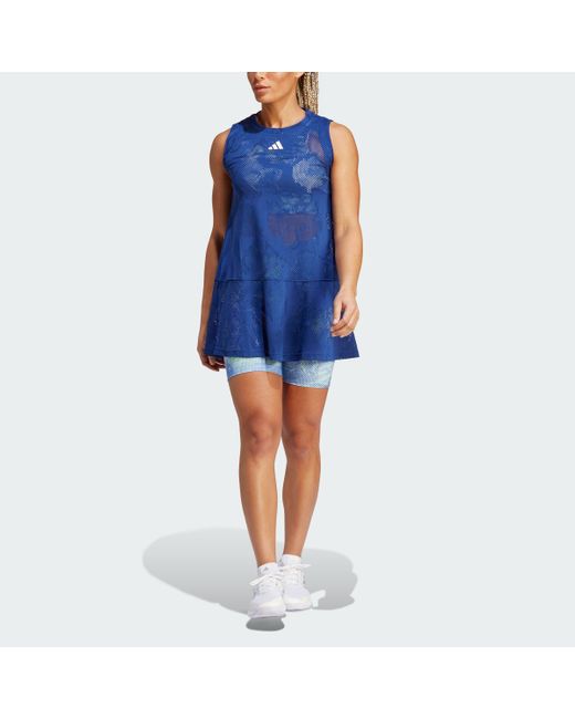 Adidas Blue Melbourne Tennis Dress