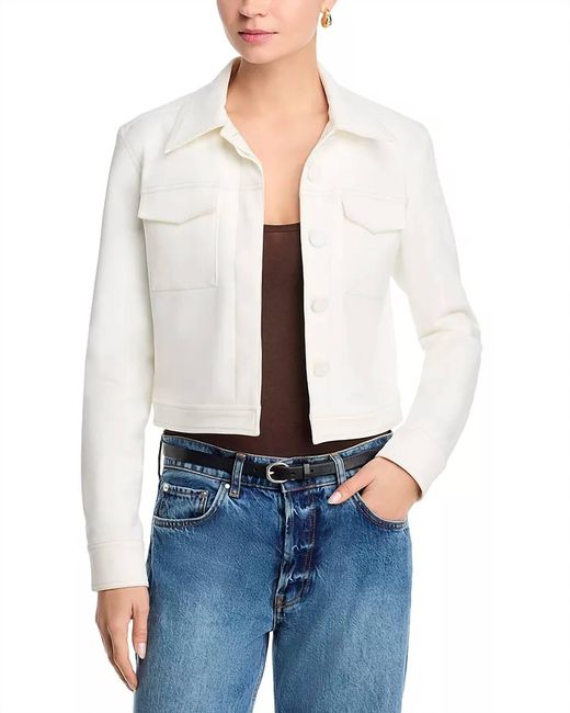 Ramy Brook White Marrie Jacket