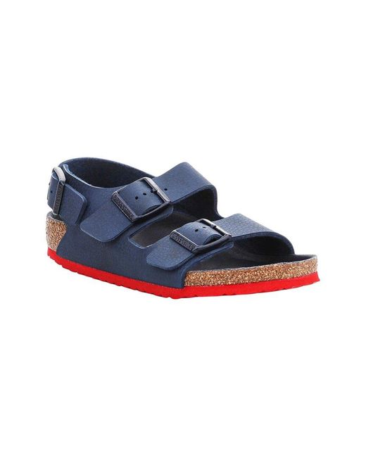 Birkenstock Blue Milano Birko-Flor Sandal