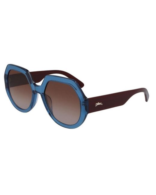 Longchamp Black 55 Mm Sunglasses Lo655s-424