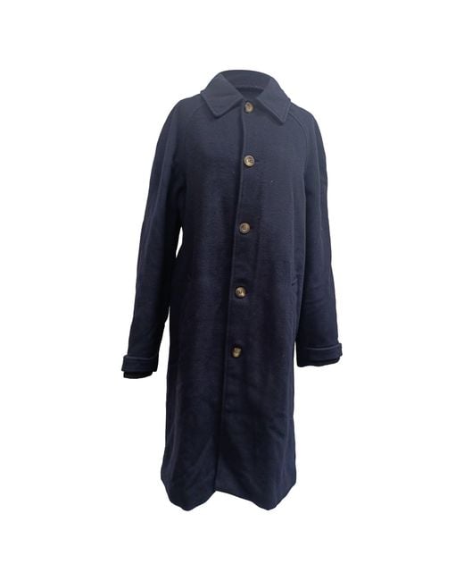 A.P.C. Blue A. P.C. Ethan Coat