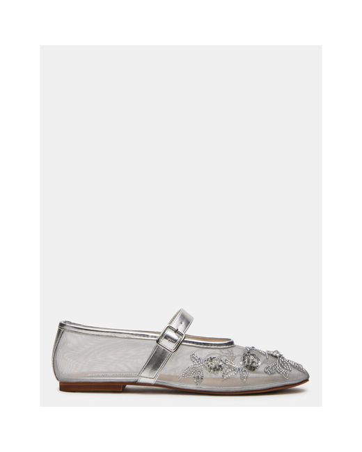 Steve Madden White Dreaming Embellished