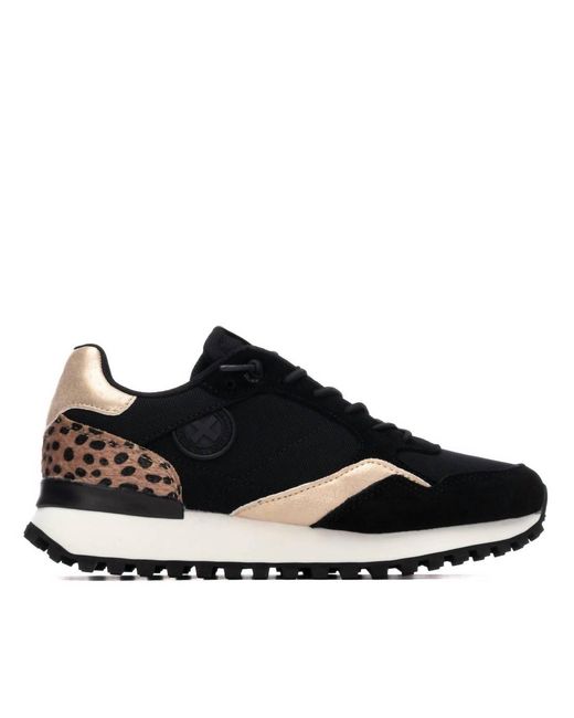 Xti Black 144161 Round Toe Sneakers