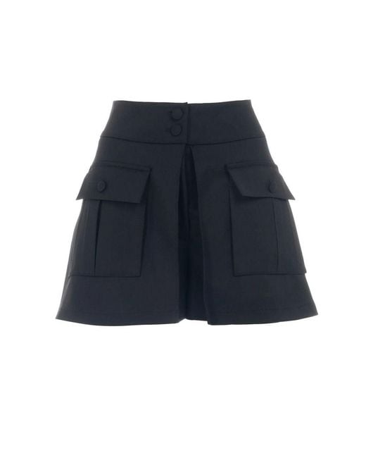 LES FILLES D'EVA Blue Shorts