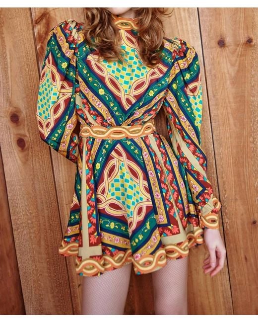 Celiab Blue Botan Dress