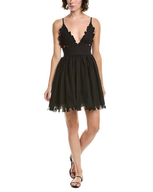 beatrice black dress Beatrice Side-Shirred Dress