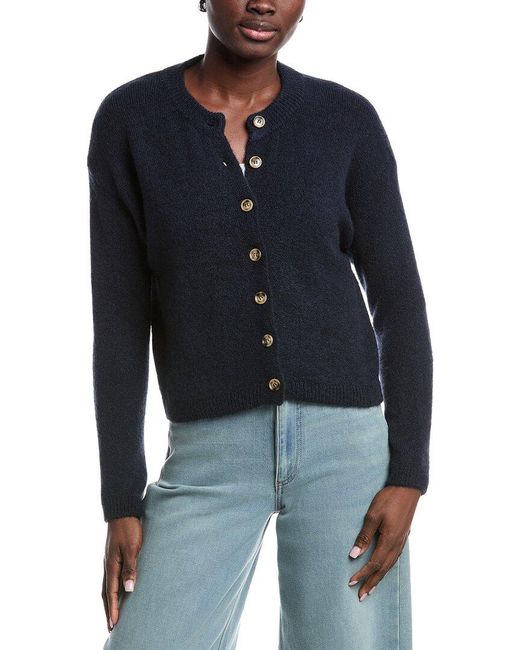 ANNA KAY Blue Norine Cashmere-Blend Cardigan
