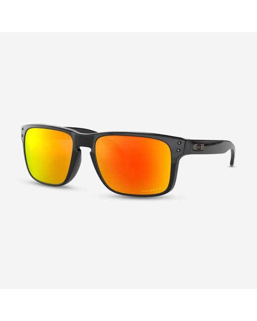 Oakley Metallic Holbrook Prizm Ruby Lens Polarized Sunglasses 9102-f1