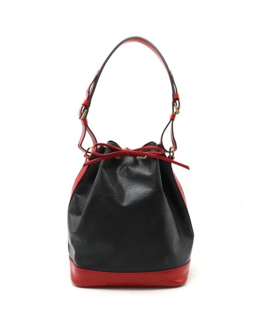 Louis Vuitton Black Noé Leather Shoulder Bag (pre-owned)