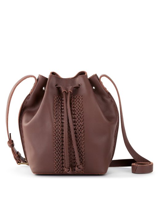 The Sak Ivy Drawstring Bucket in Brown | Lyst