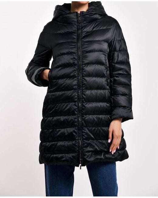 Max Mara Black Cube Noveca Reversible Down Coat