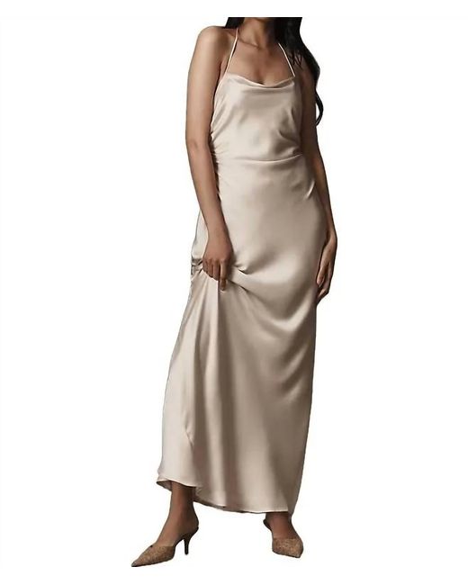 luella maxi dress Luella White Embellished Cape Sleeve Maxi Dress – Frock and Frill