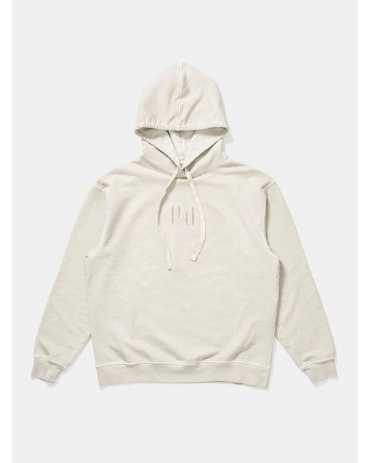 Holden White M French Terry Hoodie - Canvas for men