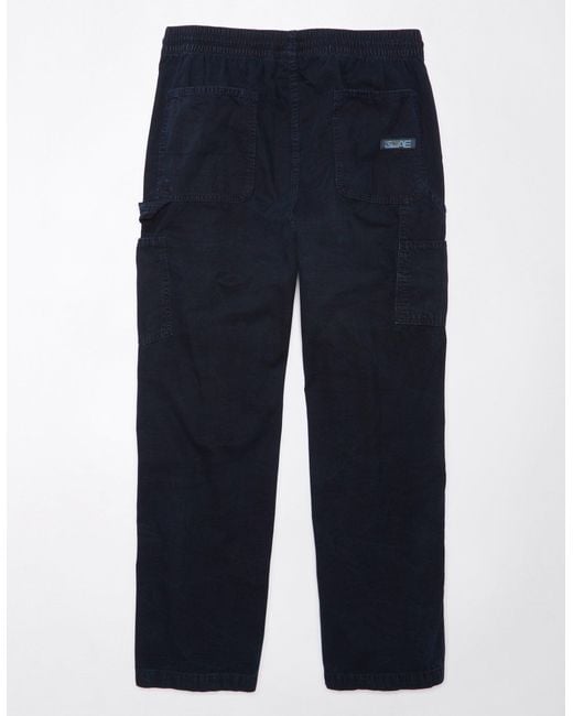 American Eagle Outfitters Blue Ae 24/7 Relaxed Pant for men
