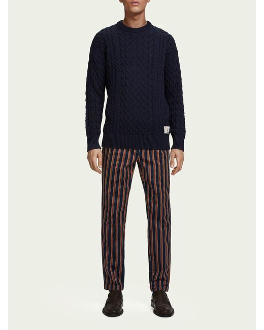 Scotch \u0026 Soda Cotton Blake - Striped 