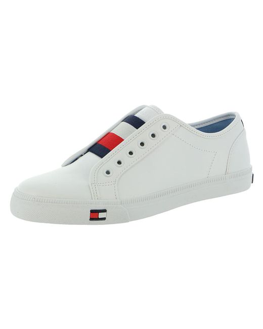 Tommy Hilfiger Anni Athleisure Lifestyle Casual Shoes in White | Lyst