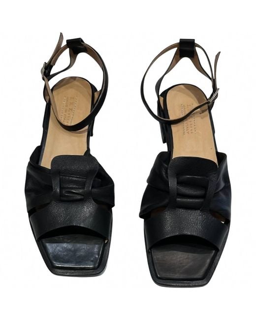 Ink Black Salice Sandals