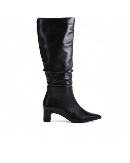 Chinese Laundry Black Noey Slouched Tall Boot